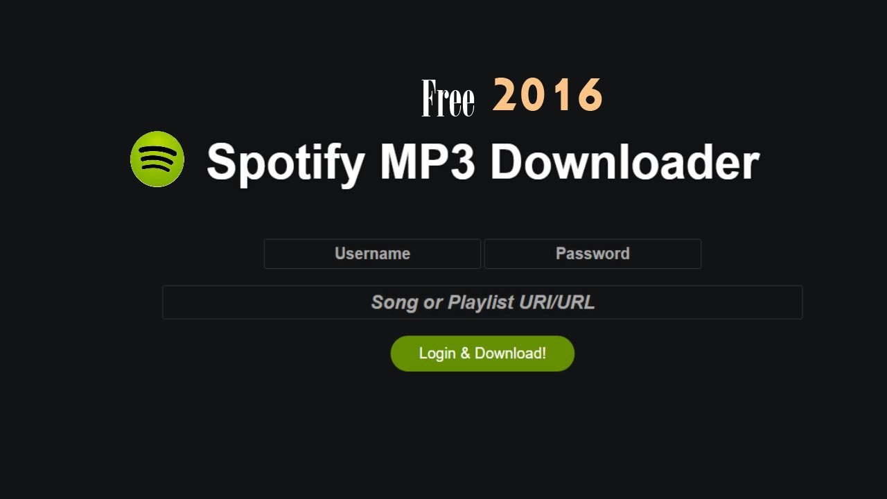 Download spotify playlist online, free